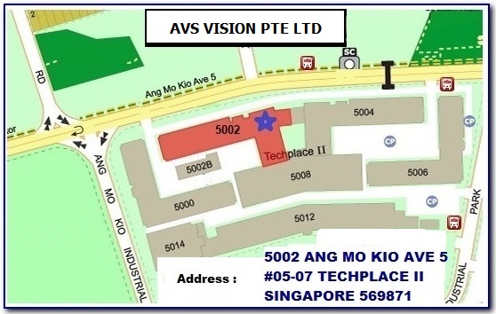 AVS VISION PTE LTD HOW TO LOCATE US